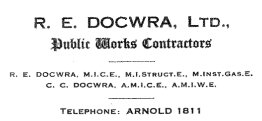 R.E. Docwra Ltd. Public Works Contractor